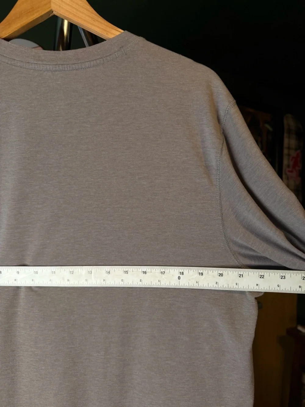 47 Brand Los Angeles Dodgers MLB Baseball Silver Crewneck Long Sleeve Tshirt - Picture 9 of 9